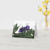 Carte Danse des fées de l'ombre bleue (Fleur jaune)
