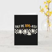Carte Danse d'Halloween Pas De Boo-rée Ghost Ballet (Fleur jaune)