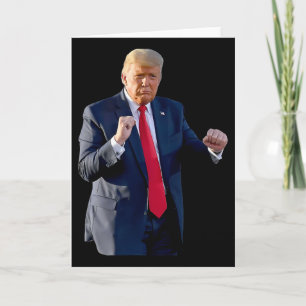 Carte Danse drôle de Trump dansant comme un criminel Vot