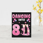 Carte Danse En 8 Ans Ballet Danse 8 Ans (Fleur jaune)