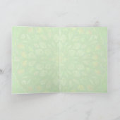 Carte Danse Forêt Anniversaire (Intérieur)