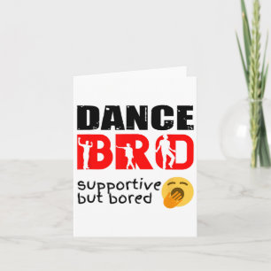 Carte Danse Frère Chemise Garçons Aimer Danse Danse Bros