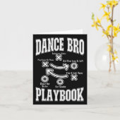 Carte Danse Frère Playbook Comp Dansant Drôle Fier Da (Fleur jaune)