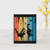 Carte Danse Hip hop Danser Hiphop Danser Breakdance Bre (Fleur jaune)