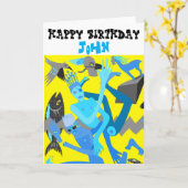 Carte Danse jaune (Fleur jaune)