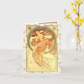 Carte Danse, Joyeux anniversaire (Fleur jaune)