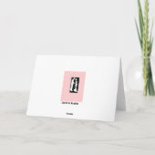 Carte Danse mariage 💒 (Dos)