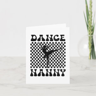 Carte Danse Nanny Dance Lover Fête des mères