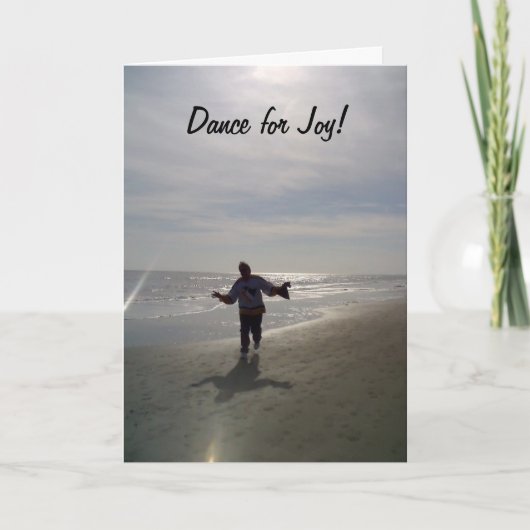 Carte DANSE POUR JOIE LE "30ème" ANNIVERSAIRE (Devant)