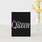 Carte Danse Queen Dance Danser Danser Danser Danser Cade (Fleur jaune)