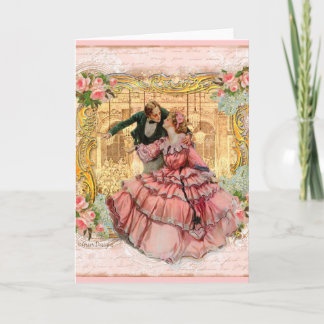 Carte Danse romantique de Versailles