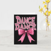 Carte Danse Rose Danse Bow Cute Ballet Considérant Cl Gi (Fleur jaune)