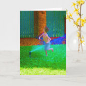 Carte Danse Sprinkler (Fleur jaune)