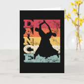 Carte Danse Standard Couple Couple Renard Lent (Fleur jaune)