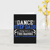 Carte Danse Step-papa Danseuse Danseuse Stepdad D'Une Da (Fleur jaune)