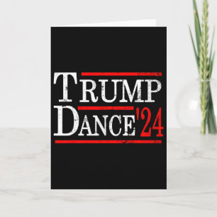 Carte Danse Trump 2024 Trump Vance Drôle Républicain Pol