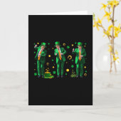 Carte Danse Trump St. Patrick's Day  (Fleur jaune)