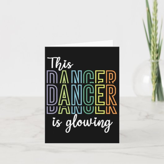 Carte Danser Cette Danse Est Une Danse Géante (Devant)