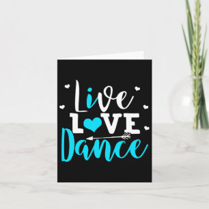 Carte Danser Drôle Dire Danseuse Danser Lover Dance