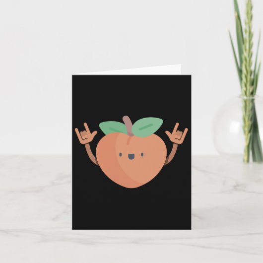 Carte Danser Peach Danser Danser Danser Fruit Danser Gra (Devant)