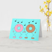 Carte Danses Pastel Blue : Blond (Fleur jaune)