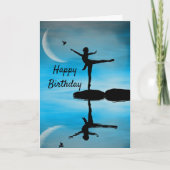 Carte Danseur 3 Anniversaire (Devant)