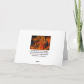 Carte Danseur ArtCard du feu (Dos)