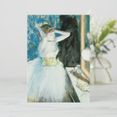 Carte Danseur dans sa salle d'habillage | Edgar Degas (Debout devant)