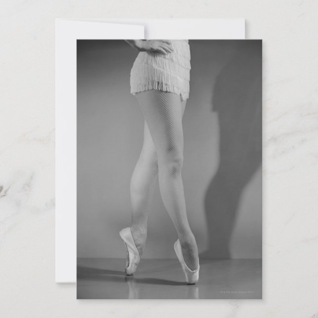 Carte Danseur de ballet (Devant)