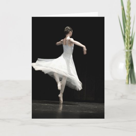 Carte Danseur de ballet (Devant)