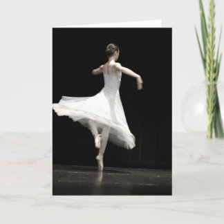 Carte Danseur de ballet