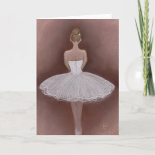 Carte Danseur de ballet en tutu