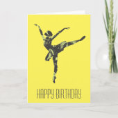 Carte Danseur de ballet moderne danse moderne (Devant)