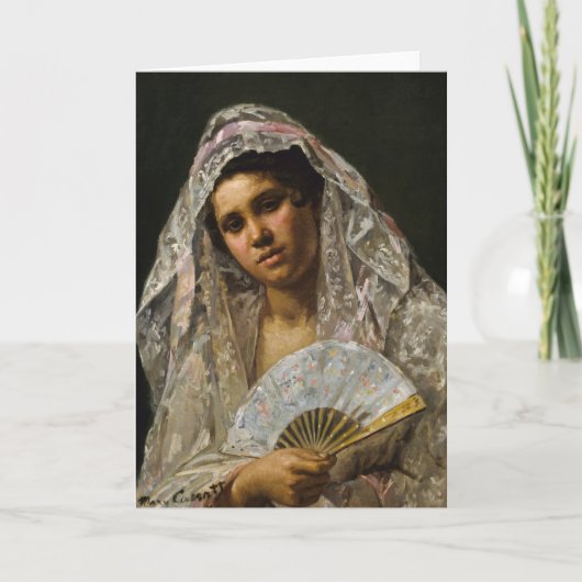 Carte Danseur espagnol | Mary Cassatt (Devant)
