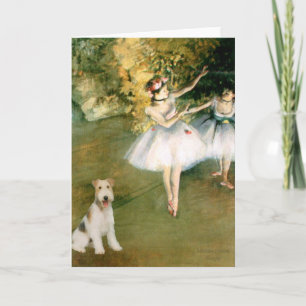 Carte Danseur - Wire Fox Terrier #1