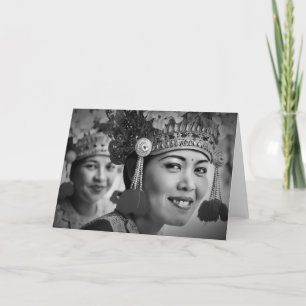 Carte Danseurs de Barong, Bali
