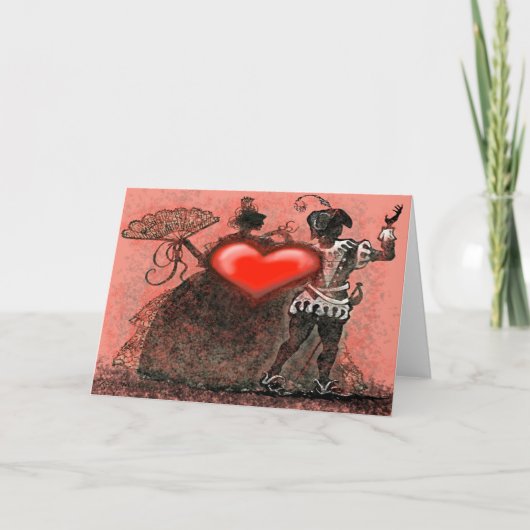 Carte Danseurs de la Saint-Valentin (Devant)