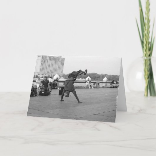 Carte Danseurs de rue (Devant)