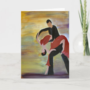 Carte Danseurs de salon latin