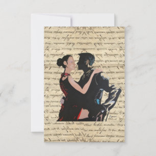 Carte Danseurs de tango
