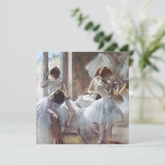 Carte Danseurs Edgar Degas (Debout devant)