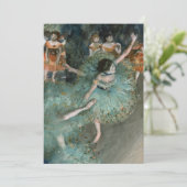 Carte Danseuse, danseuse en vert | Edgar Degas (Debout devant)