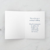 Carte Danseuse de Ballet Joyeux Anniversaire (Intérieur)
