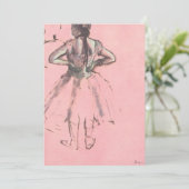 Carte Danseuse de dos, les mains sur les hanches par Edg (Debout devant)