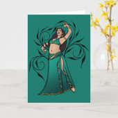 Carte Danseuse de Sivoney Belly (Fleur jaune)