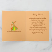 Carte Danseuse Fête des mères afro-américaines (Intérieur)