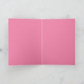 Carte Danseuse orientale rose Shimmy (Intérieur)