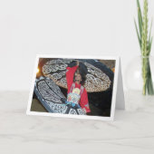 Carte Danseuse Tanoura Égyptienne (Devant)