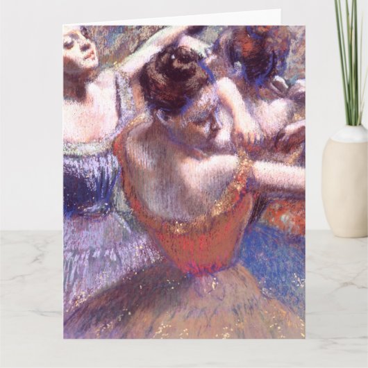Carte Danseuses 1899 Edgar Degas (Devant)