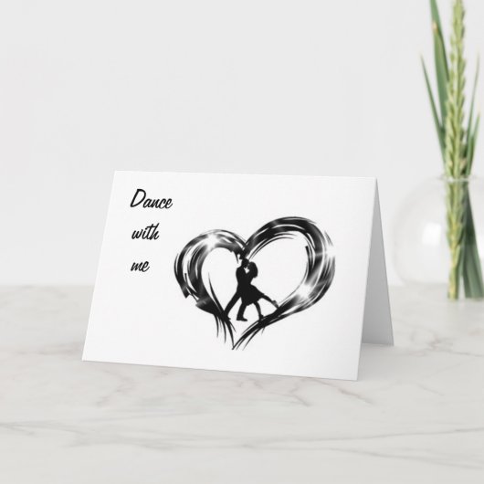 CARTE DANSEZ AVEC MOI À VOS 40E ANNIVERSAIRE/POUR TOUJOU (Devant)